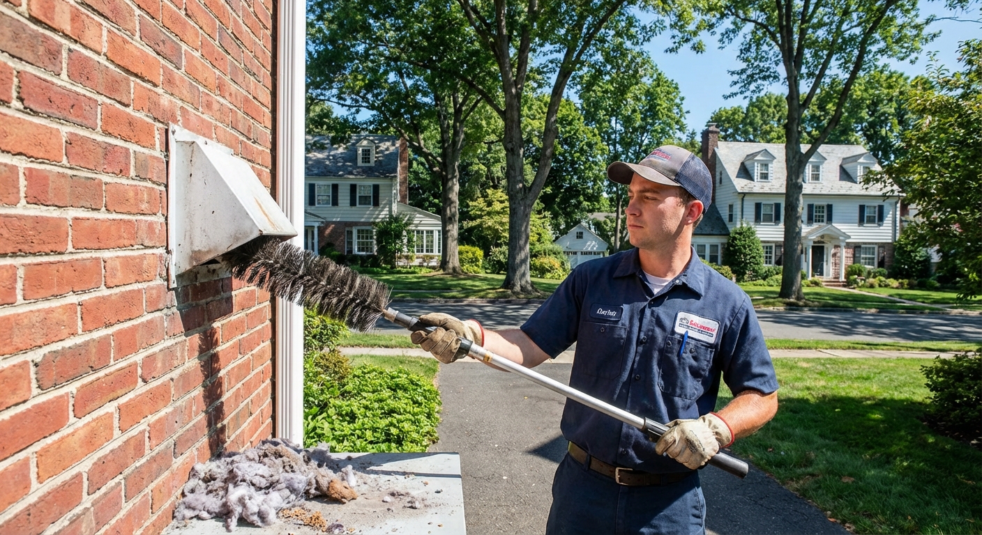 Dryer Vent Cleaning in Darien