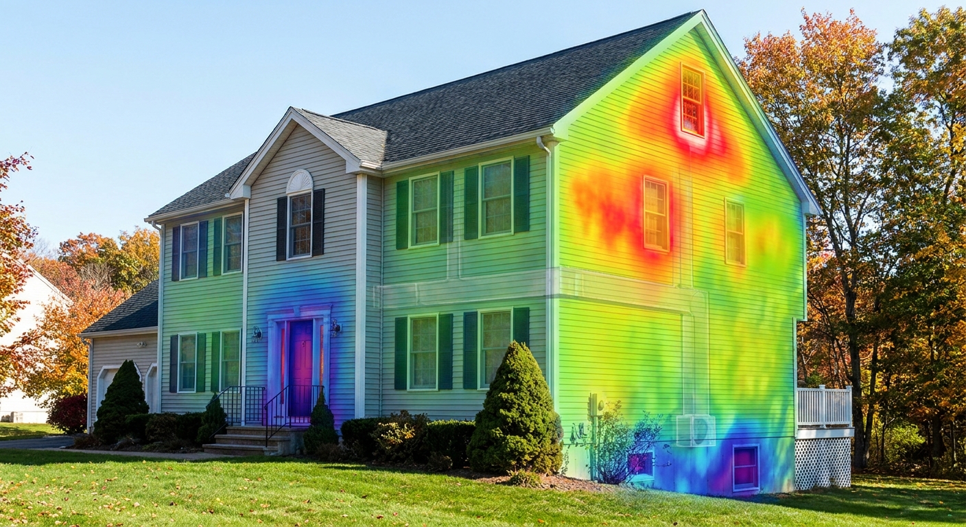 Hot and cold spots in Fairfield homes due to HVAC and insulation issues