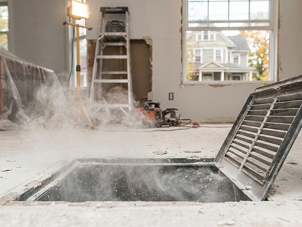 How Renovation Projects Can Leave Dust Inside Your Ducts
