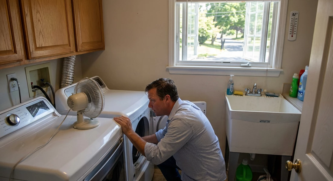 What to do When Your Laundry Room Gets Hot in Norwalk