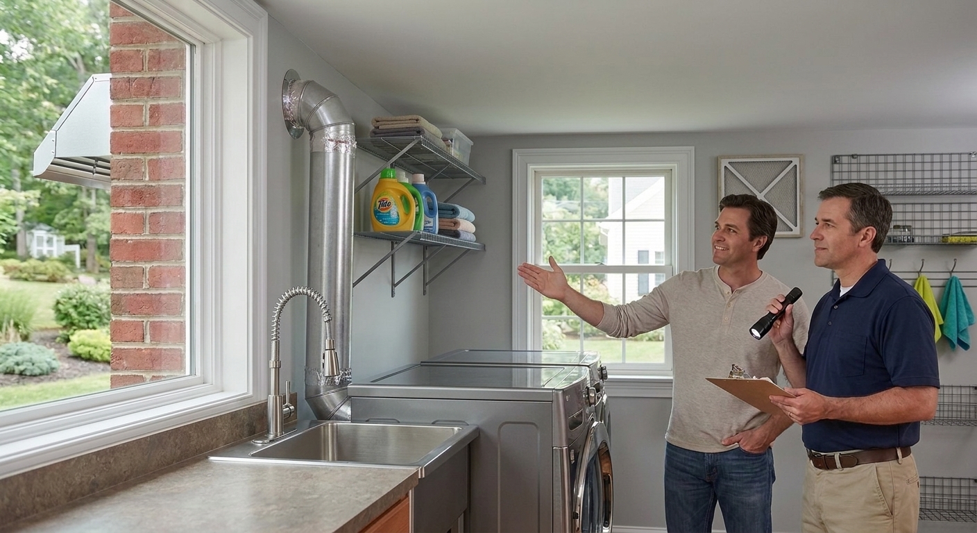 What Greenwich Homeowners Should Know About Dryer Vent Routing