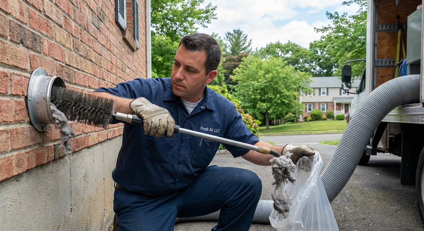 Dryer Vent Cleaning in Stamford