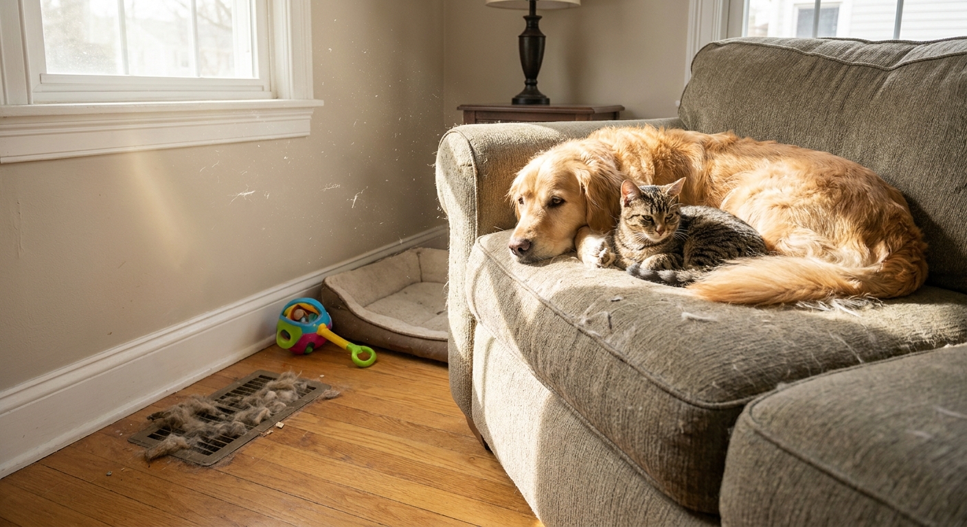 Why Fairfield Families With Pets Need Cleaner Air Ducts