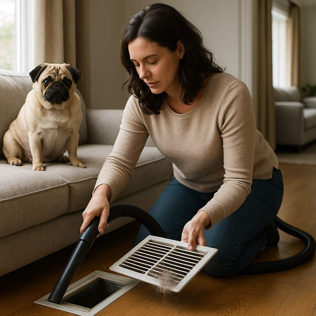 Getting Rid of Pet Smells with Clean Vents in Norwalk