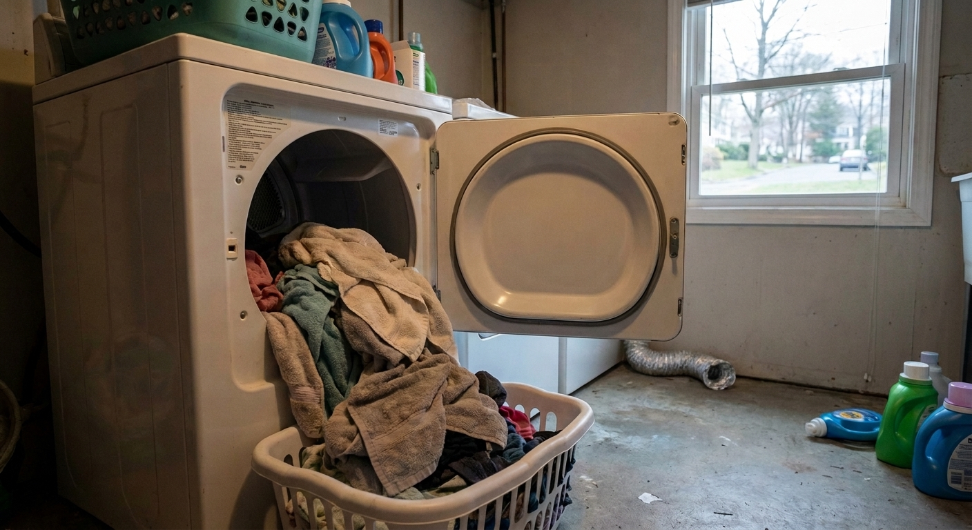 Dryer taking too long to dry clothes in Norwalk, causes and solutions