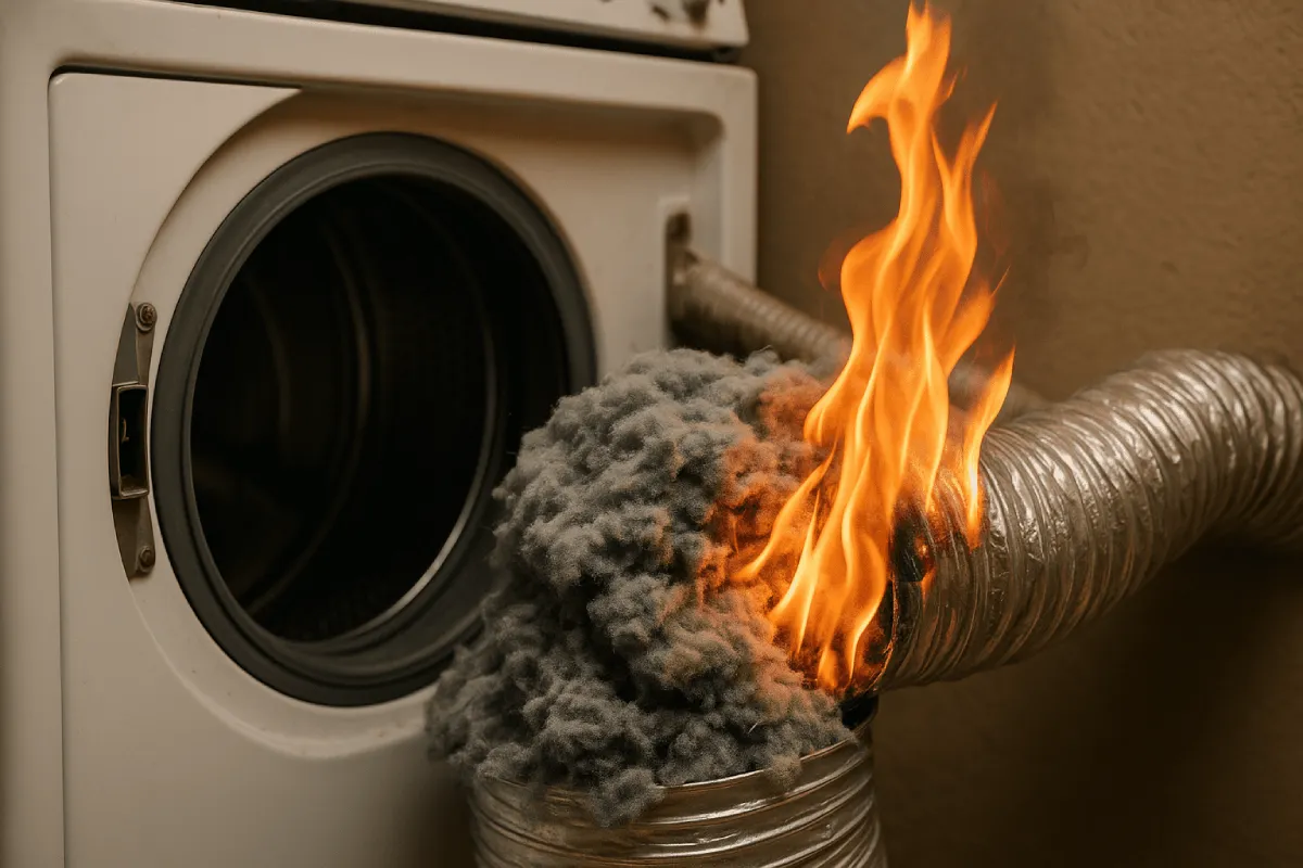Can Clogged Dryer Vents Actually Start a Fire?