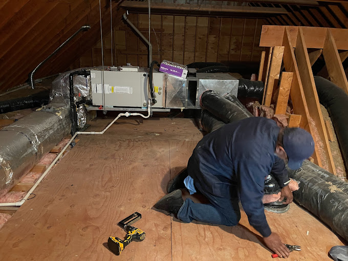 Air duct cleaning after Norwalk home renovation